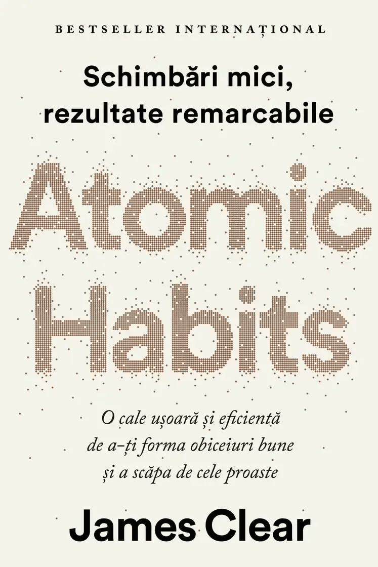 Coperta cartii Atomic Habits