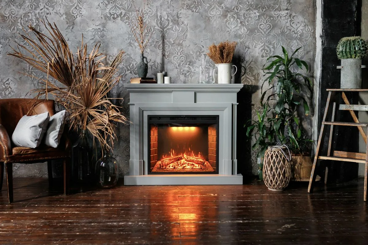 Adio, șeminee tradiționale: bun venit versiunii inteligente, curate și conectate